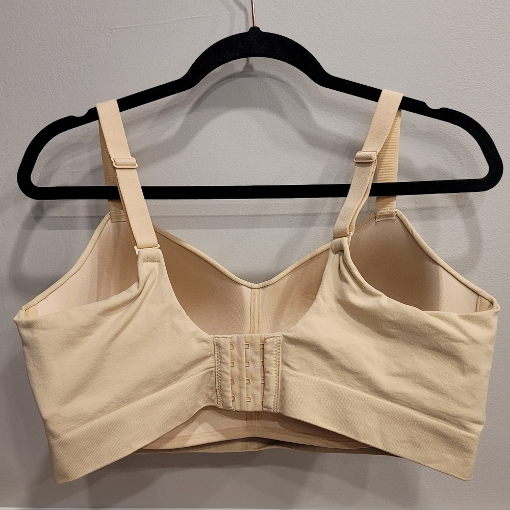 Sz 2XL Chai Truekind Supportive Comfort Wireless Shaping Bra #10210 - Picture 3 of 11
